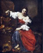 Nicolas Regnier Allegory of Vanity oil